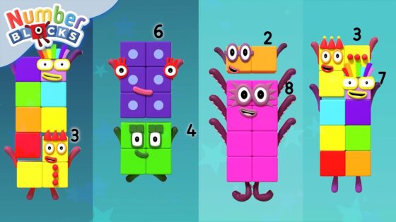 Awe Walk in Numberland 🌈 | Maths for Kids 12345 | Learn to Count | @Numberblocks - Kingdom Kids Zone, Little Learners - Numberblocks