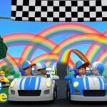 Fisher Price Little People | RAINBOW RACE! | New Episodes | Kids Movie - Kids TV Series, Kingdom Kids Zone - Little People - Fisher Price