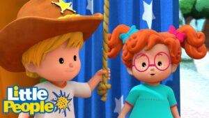 Little People | Ep 45 | Koby's Penguin Posse // Mia The Magnificent - Kids TV Series, Kingdom Kids Zone - Little People - Fisher Price