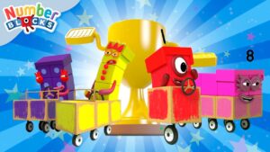 🏆 Epic Number Race! 🏆 | Learn to count | Maths for Kids 123 | @Numberblocks - Kingdom Kids Zone, Little Learners - Numberblocks
