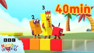 Colourful Math | Learn to count – 123 | Compilation for Kids | @Numberblocks ​ - Kingdom Kids Zone, Little Learners - Numberblocks