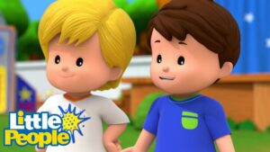 Little People | Ep 46 | Awesomely Amazing Picnic Adventure // The Big Beautiful Butter Beast - Kids TV Series, Kingdom Kids Zone - Little People - Fisher Price