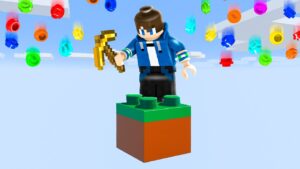 Minecraft, But It’s Only 1 LEGO Block… - Gameplay, Kingdom Kids Zone, Minecraft - EYstreem