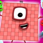 Learn to count from 100 to 0! | Fun Math for Kids | @Numberblocks | Preschool Learning Cartoon - Kingdom Kids Zone, Little Learners - Numberblocks