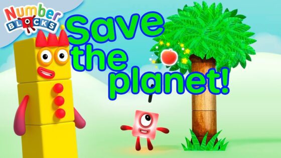 Save the Planet! 🌎| Counting numbers Earth Day Special for Kids | Learn to Count 123 | @Numberblocks - Kingdom Kids Zone, Little Learners - Numberblocks