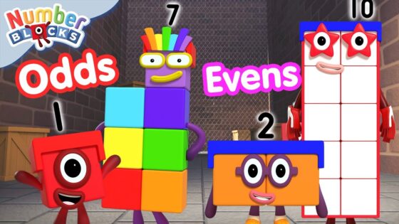 Odd Side Story & Odds and Evens compilation | Learn about Odd and Even numbers | @Numberblocks - Kingdom Kids Zone, Little Learners - Numberblocks