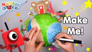 Numberblocks – Make Your Own Numberblock World! – Arts & Crafts 🖍️ | Learn to Count |Crafts for Kids - Kingdom Kids Zone, Little Learners - Numberblocks