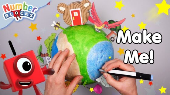Numberblocks – Make Your Own Numberblock World! – Arts & Crafts 🖍️ | Learn to Count |Crafts for Kids - Kingdom Kids Zone, Little Learners - Numberblocks