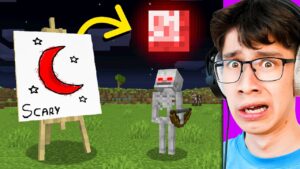 I Scared My Friend with //DRAW in Minecraft - Gameplay, Kingdom Kids Zone, Minecraft - EYstreem