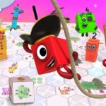 The Treasure of Hexagon Island! | Make, Arts and Crafts for Kids | Maths Cartoons | Numberblocks - Kingdom Kids Zone, Little Learners - Numberblocks