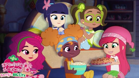 Strawberry Shortcake 🍓 Strawberry's Slumber Party!! 🍓 Berry in the Big City 🍓 Cartoons for Kids - Kids TV Series, Kingdom Kids Zone - Strawberry Shortcake - WildBrain