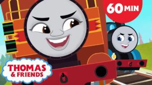 Thomas Races to the Finish | Thomas & Friends | +60 Minutes of Kids Cartoon! - Kids TV Series, Kingdom Kids Zone - Thomas & Friends