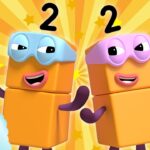 Terrible Twos and friends | Learn to Count | Number Fun | Numberblocks - Kingdom Kids Zone, Little Learners - Numberblocks