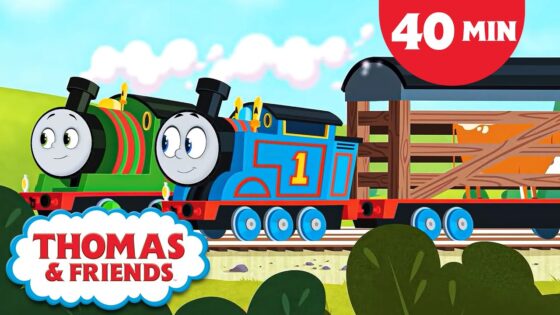 No Delivery Too Big or Small | Thomas & Friends: All Engines Go! | +40 Minutes of Kids Cartoon! - Kids TV Series, Kingdom Kids Zone - Thomas & Friends