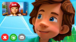 Tom uses VIDEO CALLING to see his Friends! | The Fixies | Animation for Kids - Kingdom Kids Zone, Little Learners - The Fixies