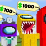 Minecraft, but I Can Hire AMONG US… - Gameplay, Kingdom Kids Zone, Minecraft - EYstreem