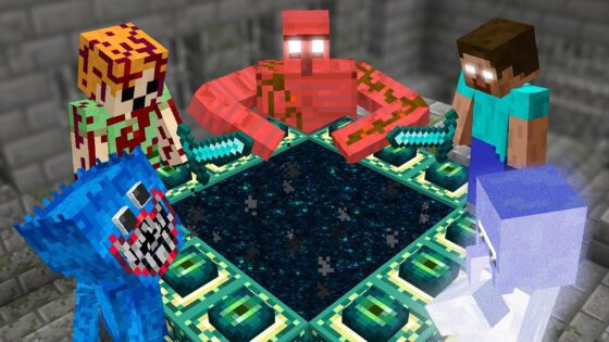 Minecraft, but SCARY Myths Beat the Game for you - Gameplay, Kingdom Kids Zone, Minecraft - EYstreem