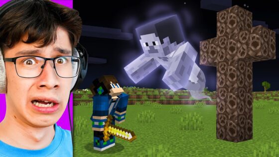 I Scared My Friend as SOUL SAND in Minecraft - Gameplay, Kingdom Kids Zone, Minecraft - EYstreem