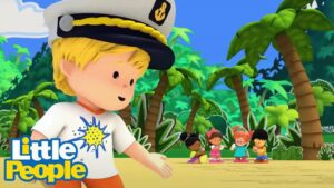 Fisher Price Little People | Castaway! | New Episodes | Kids Movie - Kids TV Series, Kingdom Kids Zone - Little People - Fisher Price