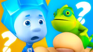 Chameleon Chaos: Nolik and the Fixies' Wild Adventure! | The Fixies | Animation for Kids - Kingdom Kids Zone, Little Learners - The Fixies