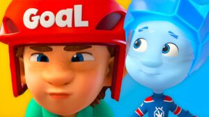 Table Hockey SHOWDOWN: Tom Thomas 🆚 The Fixies | The Fixies | Animation for Kids - Kingdom Kids Zone, Little Learners - The Fixies