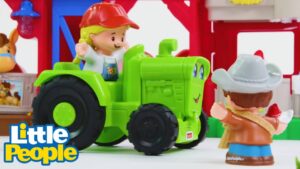 Little People Toys! | At The Farm! - Kids TV Series, Kingdom Kids Zone - Little People - Fisher Price