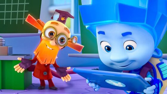 Фиксики — Сдаём экзамены с фиксиками 😱 - Kingdom Kids Zone, Little Learners - Фиксики