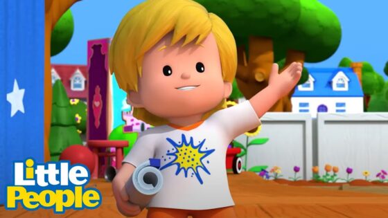 Fisher Price Little People | Eddie's Big Day! | New Episodes | Kids Movie - Kids TV Series, Kingdom Kids Zone - Little People - Fisher Price
