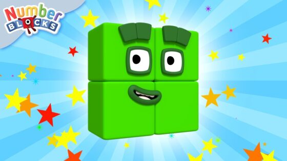 Number Four Compilation! | Learn to Count | Math Cartoon for Kids | @Numberblocks - Kingdom Kids Zone, Little Learners - Numberblocks
