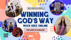 Winning God's Way | Rock Kidz Children’s Lesson | New Creation Church - Kingdom Kids Zone, Seed of Faith, Shows - New Creation Church