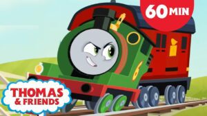 Thomas and Percy make a Dash | Thomas & Friends: All Engines Go! | +60 Minutes of Kids Cartoon! - Kids TV Series, Kingdom Kids Zone - Thomas & Friends