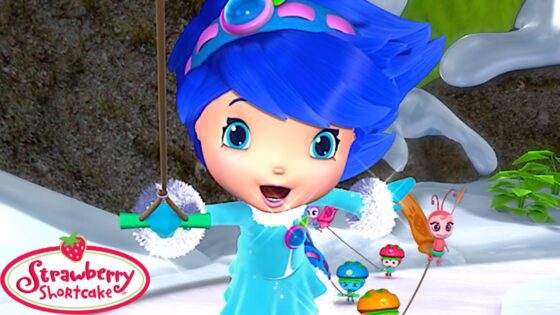 Strawberry Shortcake 🍓 Blueberry goes Ice Skating! 🍓 Berry Bitty Adventures 🍓 Cartoons for Kids - Kids TV Series, Kingdom Kids Zone - Strawberry Shortcake - WildBrain