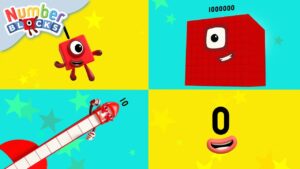 Biggest, Smallest and Tallest Numbers! | Learn to count | @Numberblocks - Kingdom Kids Zone, Little Learners - Numberblocks