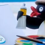 Pingu the Artist! 🐧 | Pingu – Official Channel | Cartoons For Kids - Kids (0-4), Kingdom Kids Zone - Pingu - Official Channel