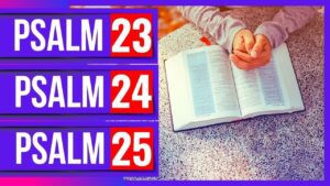 Psalm 23, Psalm 24, Psalm 25 (Powerful Psalms for sleep)(Bible verses for sleep with God's Word) - Hope & Healing, Meditations - Peaceful Scriptures Official