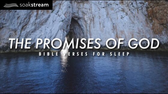 The Promises of God | Bible Verses For Sleep - Hope & Healing, Meditations - SOAKSTREAM - Healing Scriptures