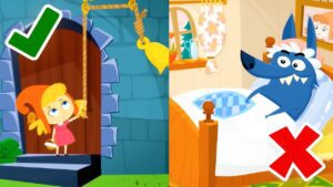 The RIGHT Way to Ring a Doorbell! | The Fixies | Animation for Kids - Kingdom Kids Zone, Little Learners - The Fixies