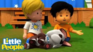 Fisher Price Little People | Puppy Playtime! | New Episodes | Kids Movie - Kids TV Series, Kingdom Kids Zone - Little People - Fisher Price