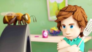 The Bee Whisperers: How Simka and Nolik Saved the Day Without a Single Sting! | The Fixies - Kingdom Kids Zone, Little Learners - The Fixies