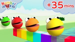 Every Numberblob Appearance Compilation | Math Cartoon For Kids | Learn to Count | @Numberblocks - Kingdom Kids Zone, Little Learners - Numberblocks