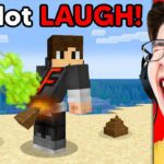 Minecraft, But If You LAUGH you EXPLODE… - Gameplay, Kingdom Kids Zone, Minecraft - EYstreem