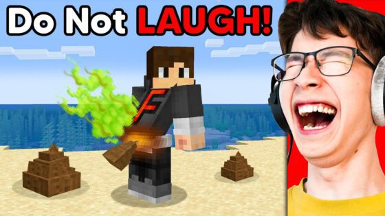 Minecraft, But If You LAUGH you EXPLODE… - Gameplay, Kingdom Kids Zone, Minecraft - EYstreem