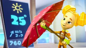 🌞 Фиксики — Фиксики: у природы нет плохой погоды! ☔ - Kingdom Kids Zone, Little Learners - Фиксики