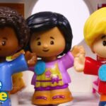 Little People Toys! | Tidying Together is Fun! - Kids TV Series, Kingdom Kids Zone - Little People - Fisher Price