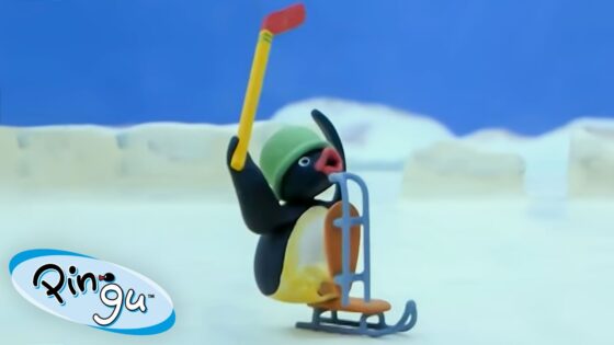 Pingu Plays Ice Hockey 🐧 | Pingu – Official Channel | Cartoons For Kids - Kids (0-5), Kingdom Kids Zone - Pingu - Official Channel