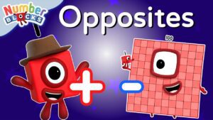 Learn the Opposites Day | Addition and Subtraction for kids | Educational video | @Numberblocks - Kingdom Kids Zone, Little Learners - Numberblocks