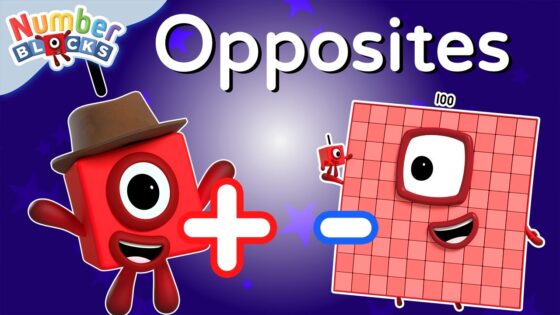 Learn the Opposites Day | Addition and Subtraction for kids | Educational video | @Numberblocks - Kingdom Kids Zone, Little Learners - Numberblocks