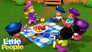 Fisher Price Little People | Picnic Party! | New Episodes | Kids Movie - Kids TV Series, Kingdom Kids Zone - Little People - Fisher Price