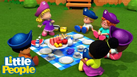Fisher Price Little People | Picnic Party! | New Episodes | Kids Movie - Kids TV Series, Kingdom Kids Zone - Little People - Fisher Price
