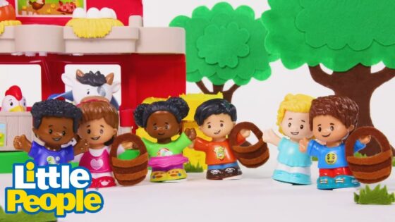 Little People Toys! | Summer Egg Hunt - Kids TV Series, Kingdom Kids Zone - Little People - Fisher Price